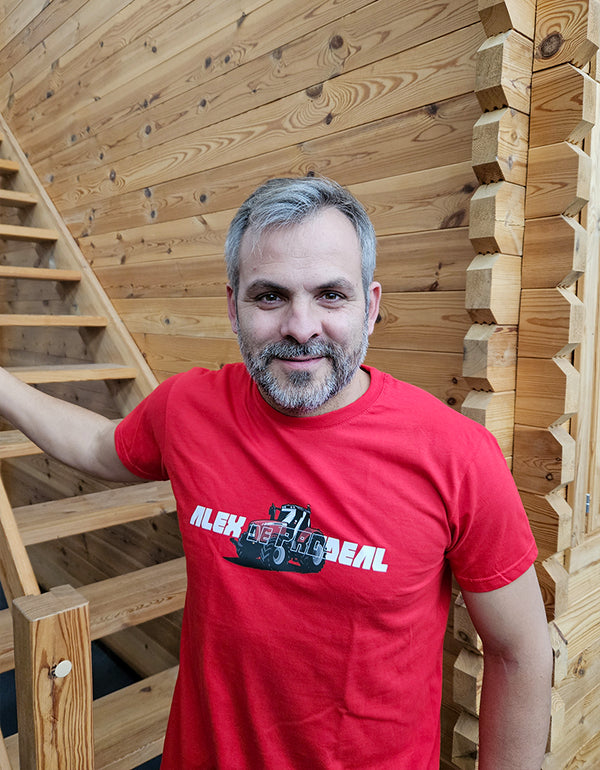 Collaboration t-shirt unisexe Alex de Prodeal